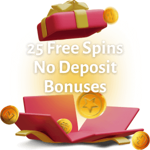 25 free spins no deposit bonuses