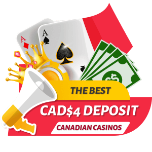 $4 minimum deposit casinos canada