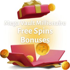 mega vault millionaire free spins no deposit bonuses