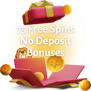 75 free spins no deposit bonus offers