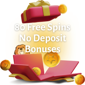 80 free spins no deposit bonus offers
