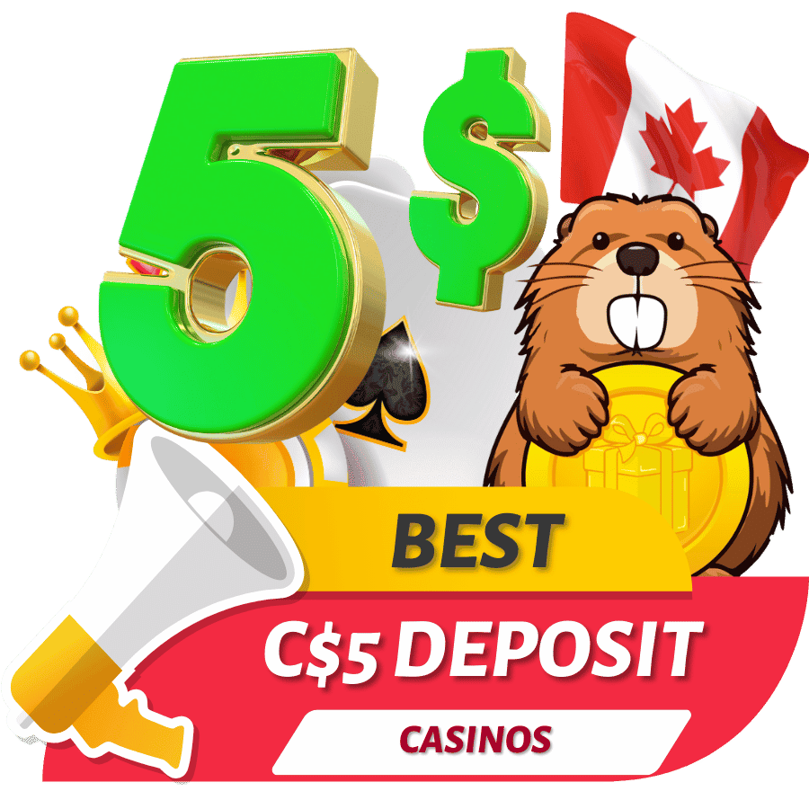 best 5 dollar minimum deposit casino sites