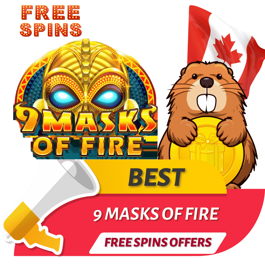 best 9 masks of fire no deposit bonus free spins casinos