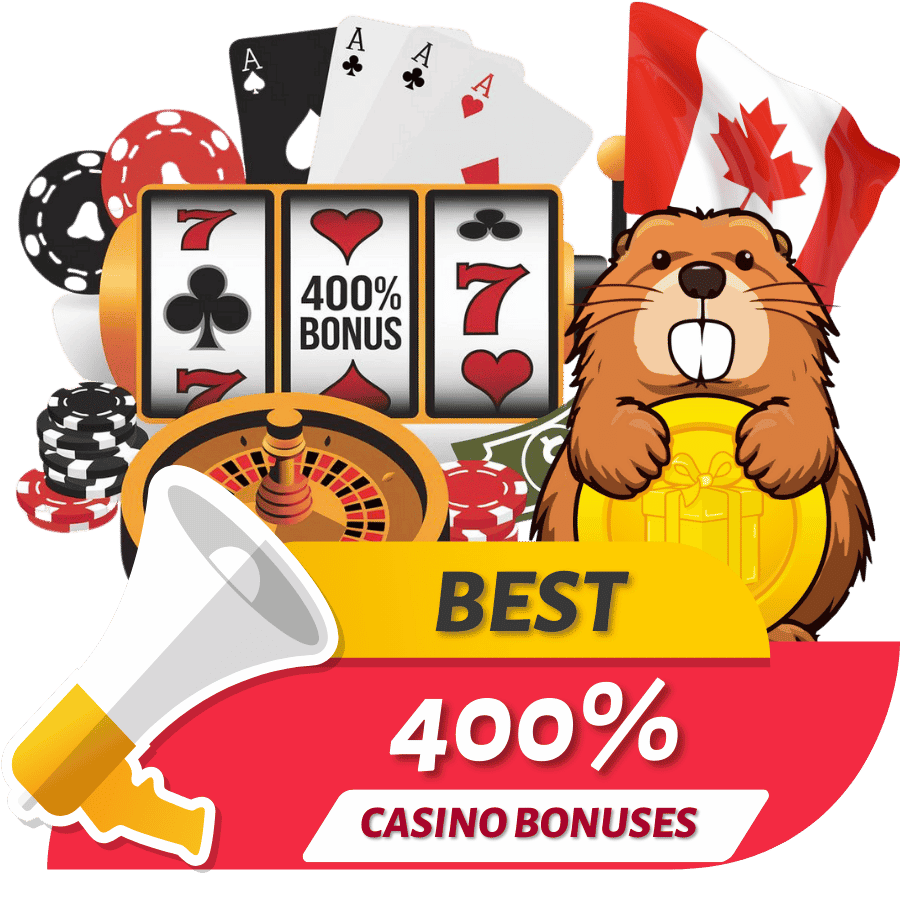 best casinos with 400 deposit bonus in canada