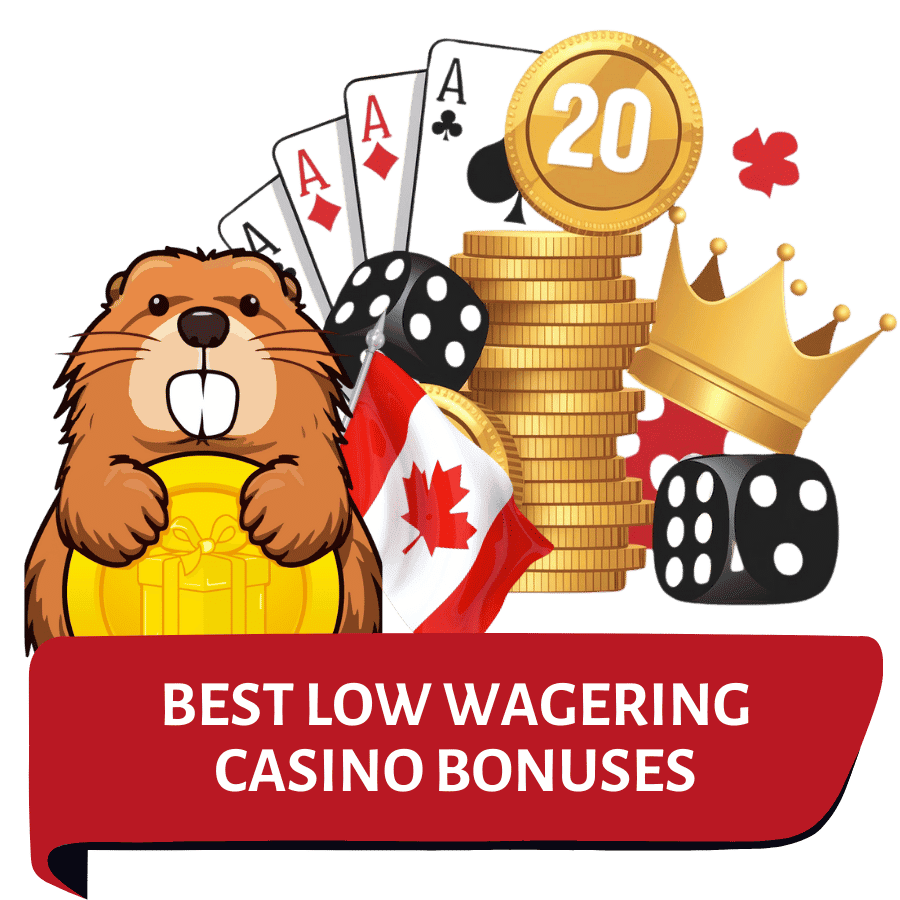 best casinos with low wagering bonus offers