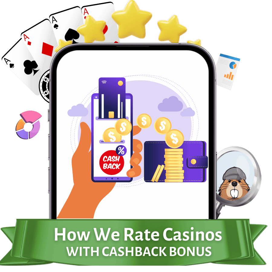 how we rate casinos with cashback bonus offers