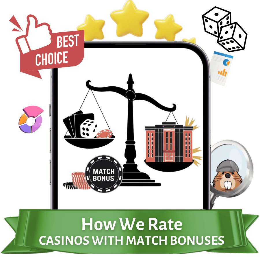 how to rate casinos with match bonuses