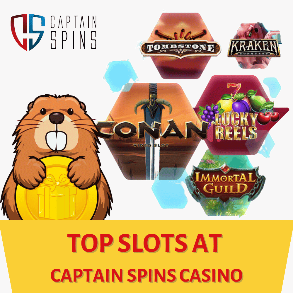 best slot games with bonuses at captain spins casino