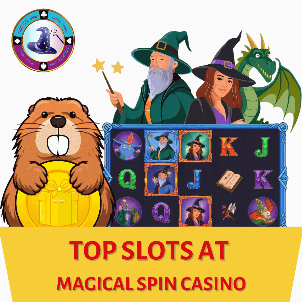 best slot games with bonuses at magical spin casino