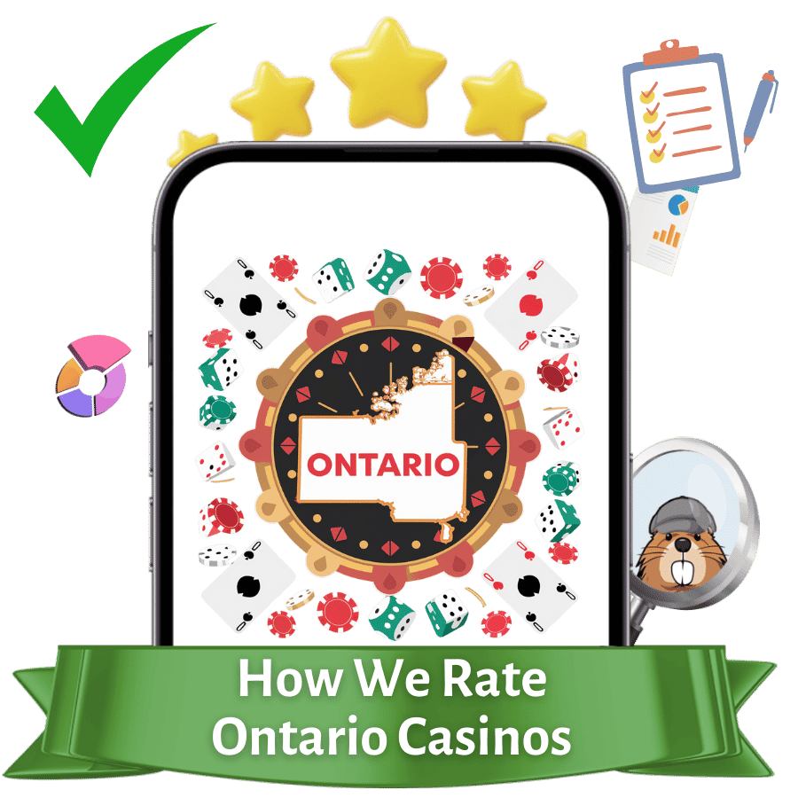 how we rate top ontario online casinos