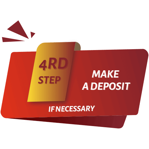 make a deposit to get a bonus offer