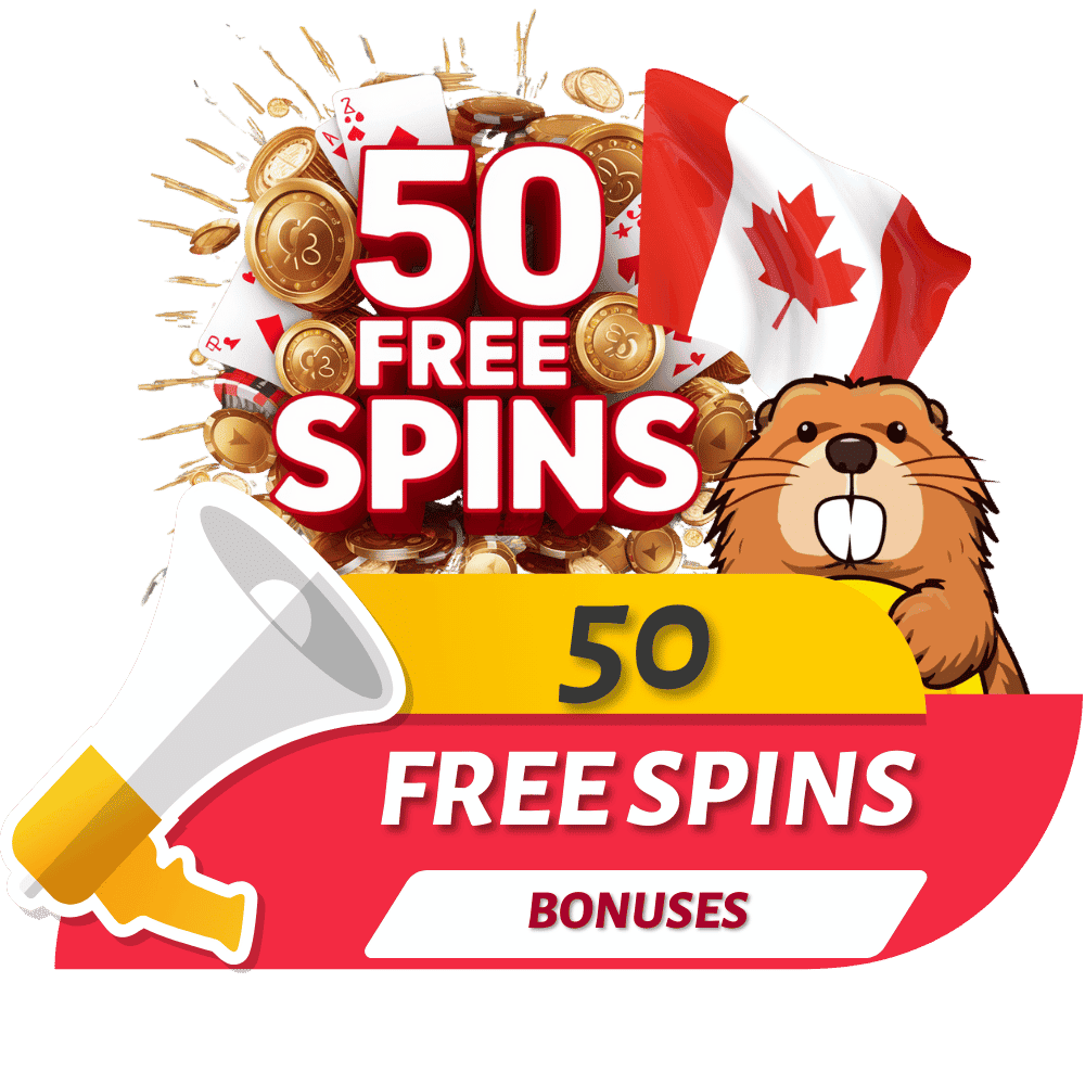 types of 50 no deposit free spins bonuses