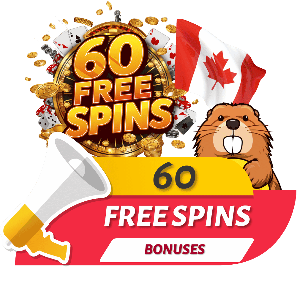 types of 60 no deposit free spins bonuses