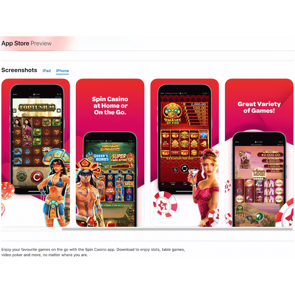 spin casino app